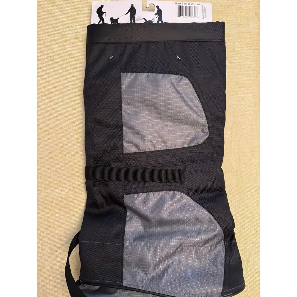 Yukon Charlie's Stay - Dri Adult Gaiters Color Hiking Size Large / XL Black/Gray